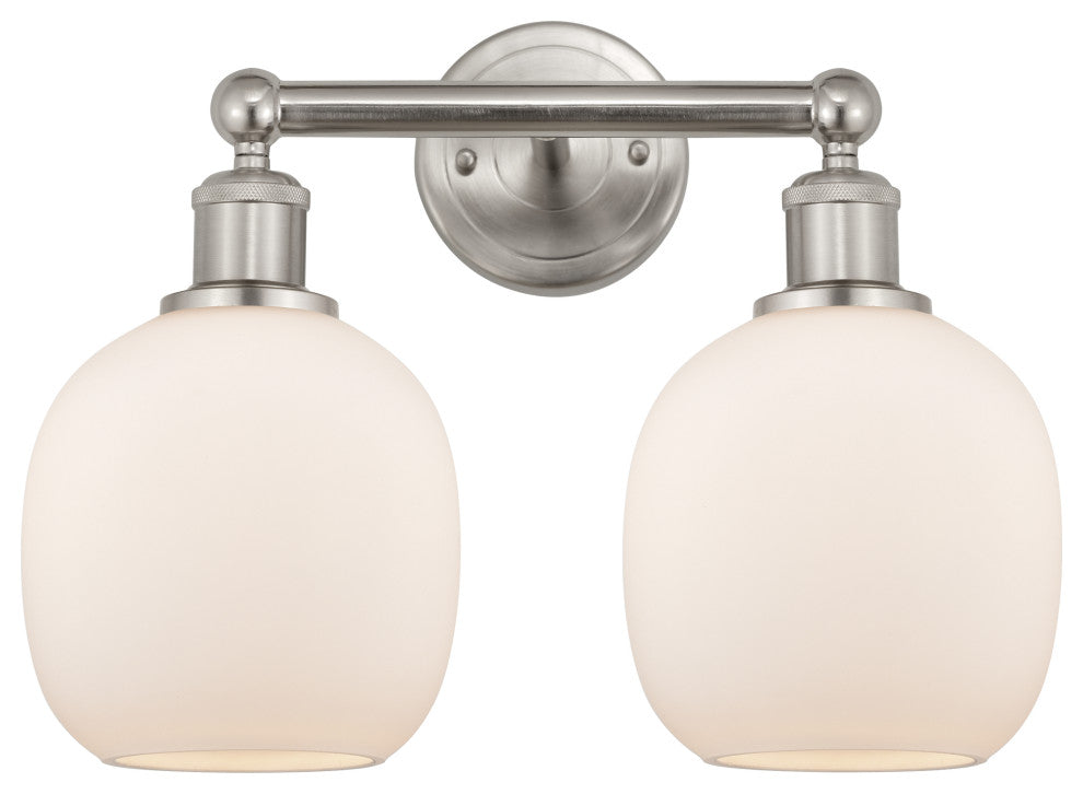 Innovations 616-2W-SN-G101 2 Light Bath Vanity Light, Brushed Satin Nickel