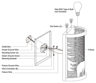 Vaxcel Lighting W0408 Kodiak 12" Tall Wall Sconce - Black / Burnished Teak