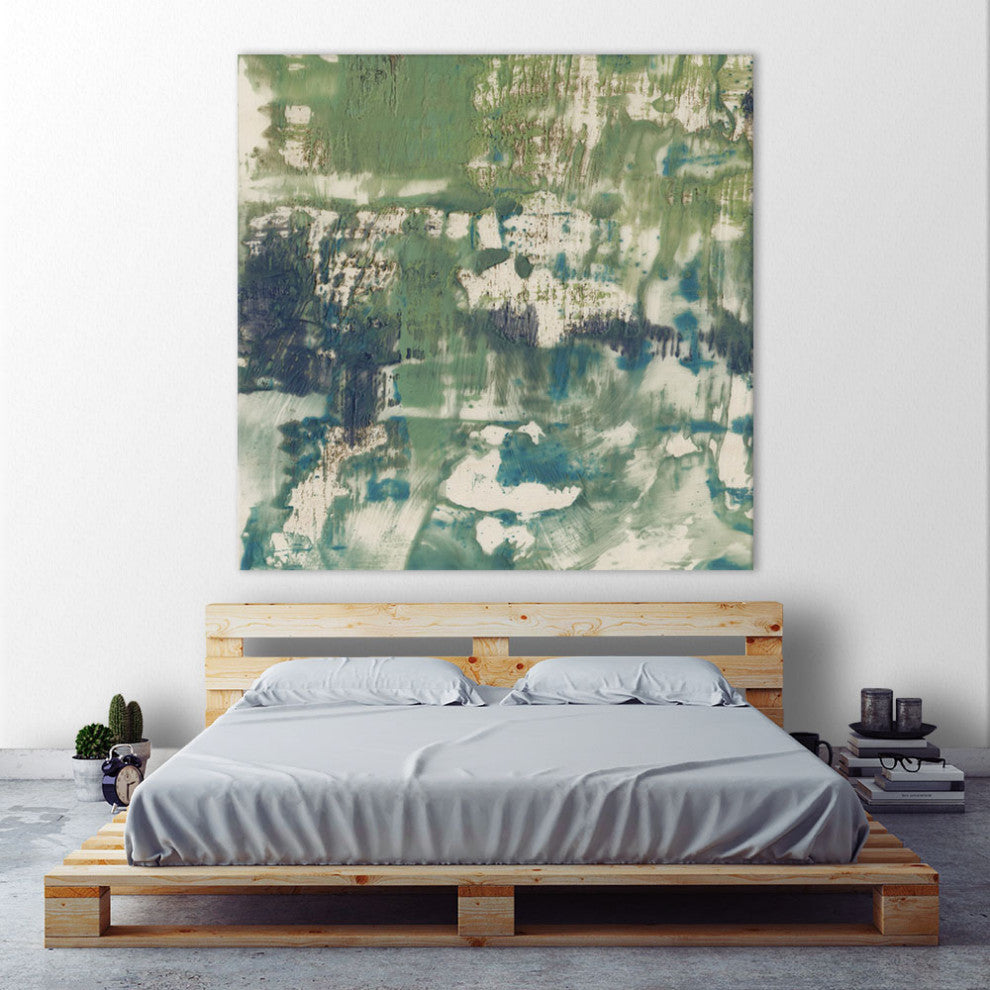 "Obscured Horizon I" Fine Art Giant Canvas Print, 54"x54"