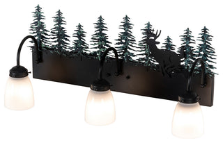 27 Wide Deer 3 Light Vanity Light