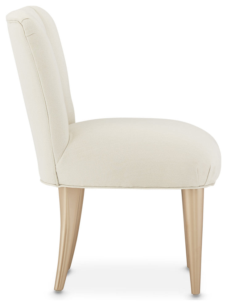 La Rachelle Vanity Chair - Medium Champagne