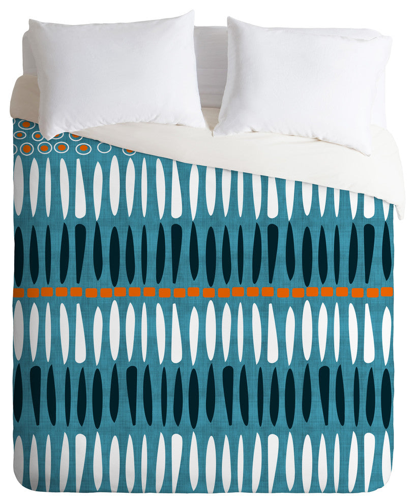 Caroline Okun Baby Teeth Mudcloth Duvet Cover