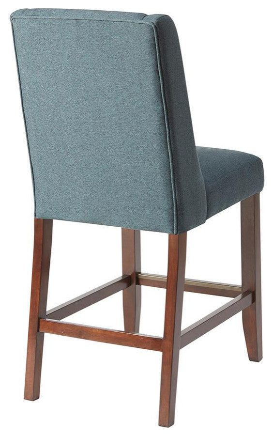 Madison Park Brody Dining Chairs Counter Stools, Blue, Counter Stool