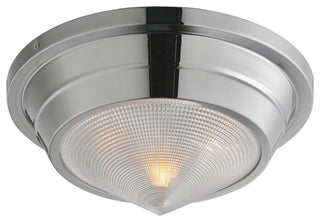 Maxim 10390 Hargreaves 10"W Flush Mount Ceiling Fixture - Polished Nickel