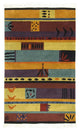 Artist Designed Contemporary Hand Knotted Wool Nepali Rug, 96"x120"