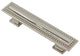 Perlina Pull, Polished Nickel, 4" Pull
