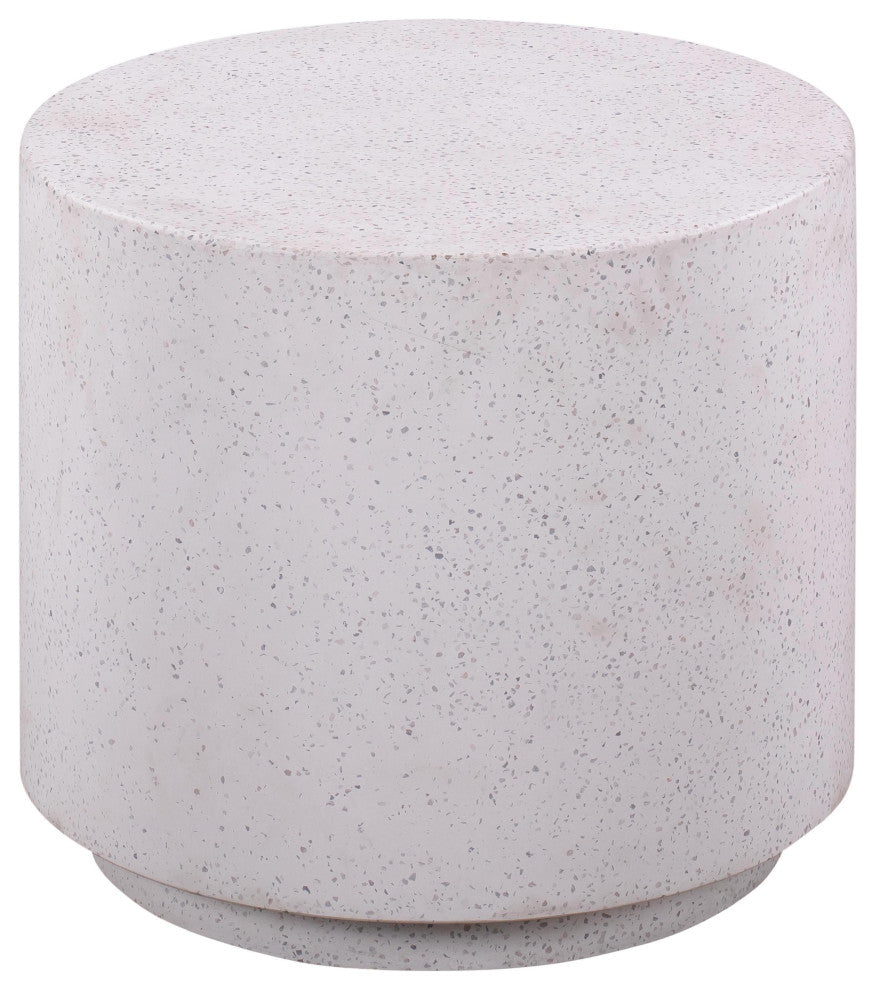 Terrazzo Light Speckled Side Table