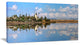 "Hala Sulttan Tekke in Cyprus Panorama" Seashore Wall Art, 40"x20"