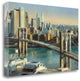 "Into Manhattan 36C24" By Marilyn Hageman, Giclee Print on Gallery Wrap Canvas