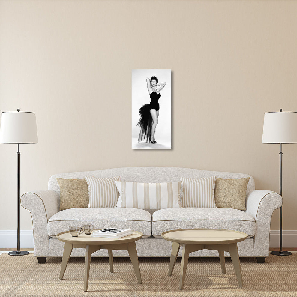 "Joan Collins" Stretched Canvas Giclee by Hollywood Photo Archive, 20x40"