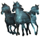Wild Stallion On Wooden Block Decorative Wall Art, Small