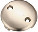 Bath Waste and Overflow-2-Hole Face Plate, PVD Brushed Nickel
