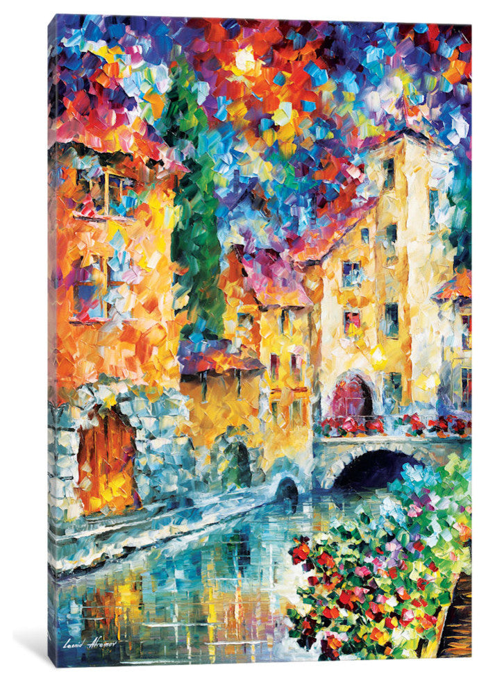 "The Window To The Past" by Leonid Afremov, 18x12x1.5"