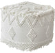 Uttermost Uriah Ivory Pouf