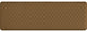 WellnessMats Premium Anti-Fatigue Mat Trellis Collection, Tan, 72"x24"