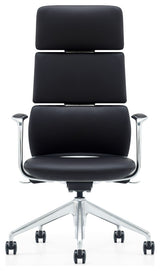 Modrest Clyne Modern Black Vegan Leather Executive Office Chair