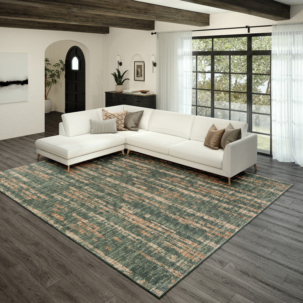 Dalyn Winslow WL6 Olive 5'x7'6" Rug