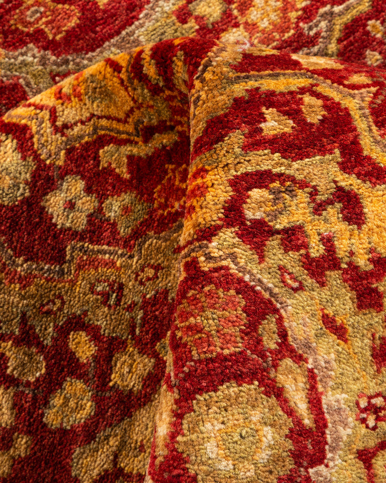 Mogul, One-of-a-Kind Hand-Knotted Area Rug Red, 5' 3" x 7' 10"