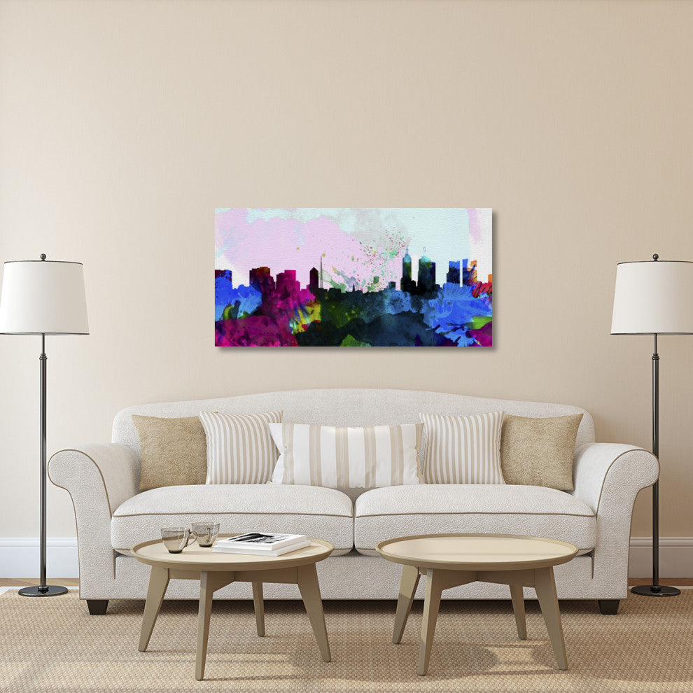 "Melbourne City Skyline" Fine Art Print