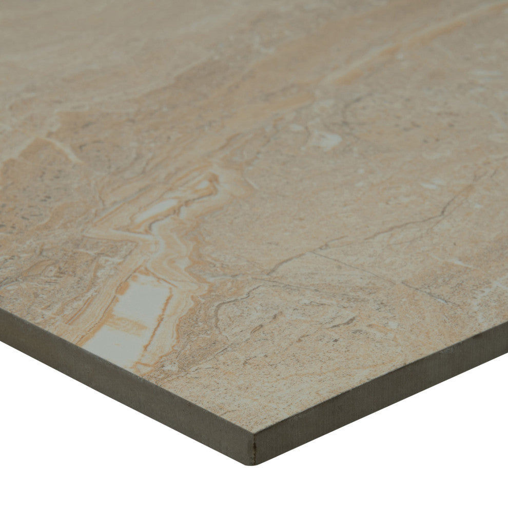 MSI NARI2448P Aria - 24" x 48" Rectangle Floor Tile - Polished - Ice