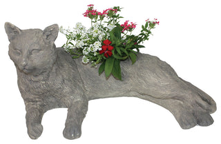 Laying Cat Planter