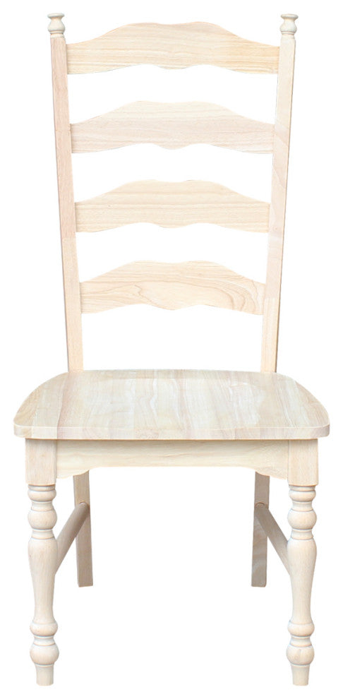 Maine Ladderback Chairs, Set of 2