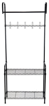 Modern Home Entryway/Mudroom Coat/Hat/Shoe Rack Organizer - Entrance Hall Tree