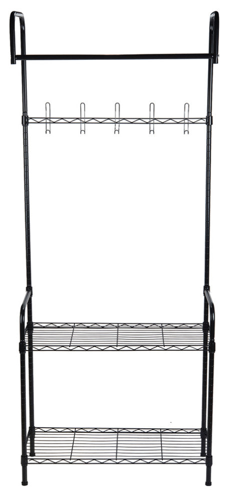 Full white-background product image showing the rack in full from a front/side view.