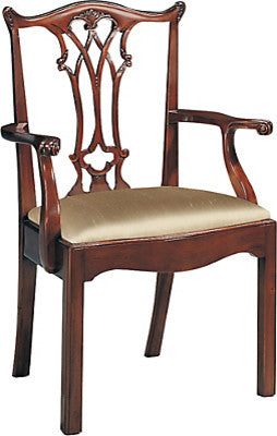Carved Hepplewhite Shield Back Dining Chair