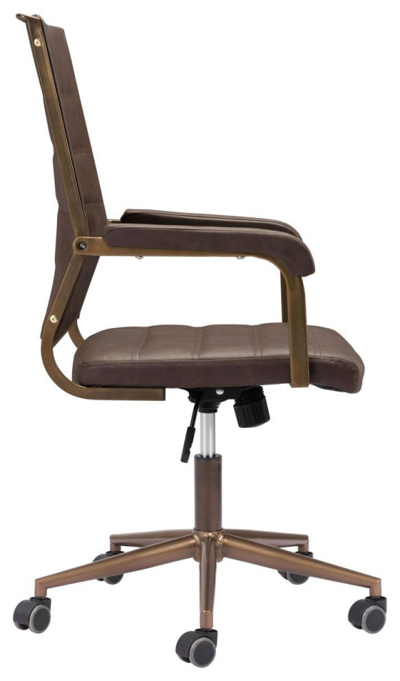 Auction Office Chair Espresso