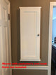Sandalwood On the Wall Unfinished Cabinet 31.5h x 15.5w x 6.25d