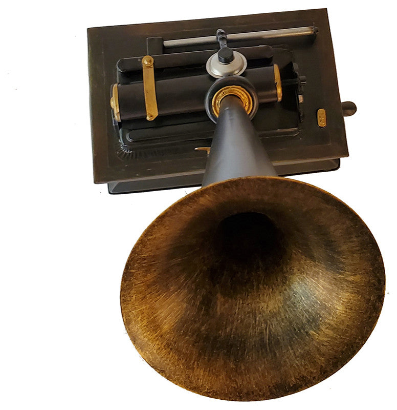 1901 Edison Standard Model A New Style Phonograph Display-Only metal Decor