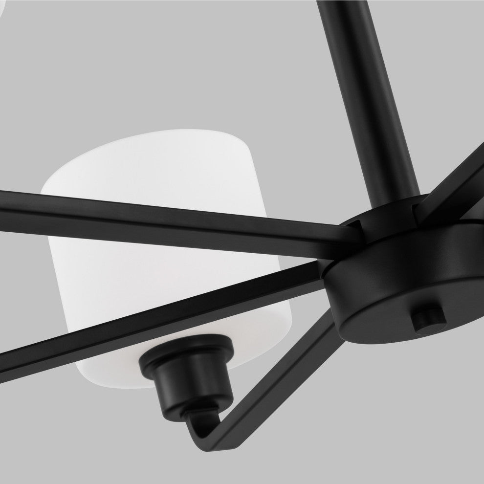 Generation Lighting 3128809 Canfield 9 Light 31"W Outdoor - Midnight Black