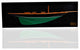 Pen Duick Half-Hull Scaled Model Boat Yacht Handmade
