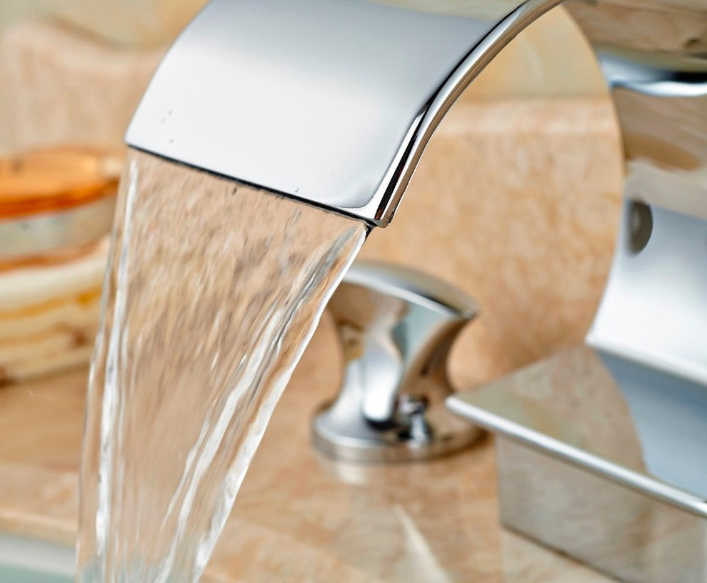Nanterre Dual Handle Bathroom Sink Faucet