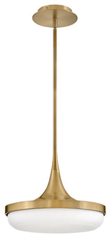 Fredrick Ramond Elsa Medium Led Convertible Pendant, Lacquered Brass