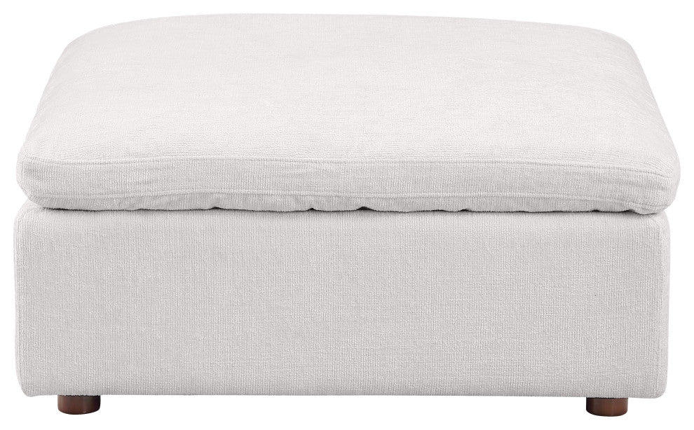 Dante Ottoman Upholstered, Genuine Belfast Fabric