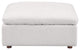 Dante Ottoman Upholstered, Genuine Belfast Fabric