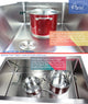 33" Drop-In/Top-Mount Stainless Steel Double Bowl Kitchen Sink