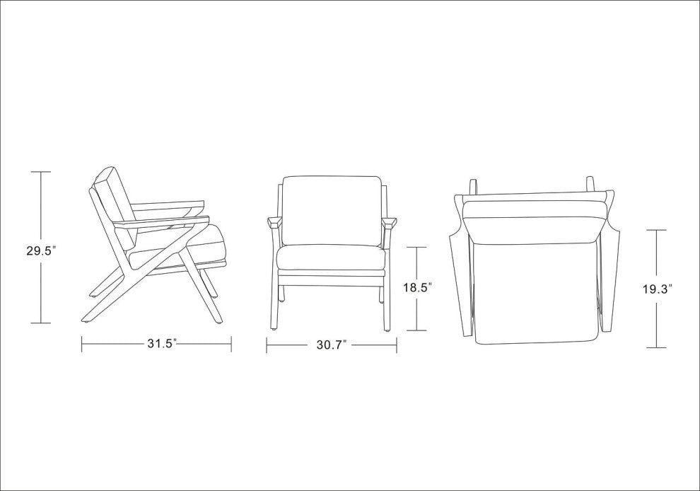 Martelle Chair in Cream and Amber