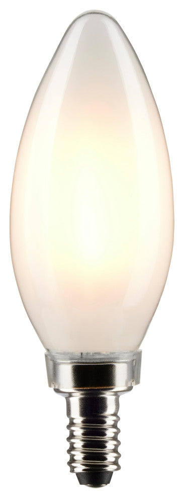 5.5W B11 LED, Frost, Candelabra Base, 90 CRI, 3000K, 120V