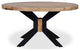 ROOT Sheesham Wood Round Coffee Table