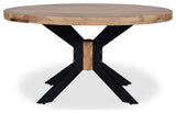 ROOT Sheesham Wood Round Coffee Table