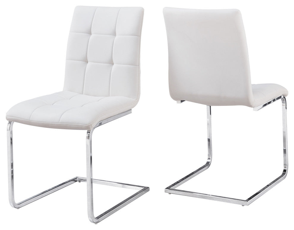 Escondido Side Chair, Set of 2, White