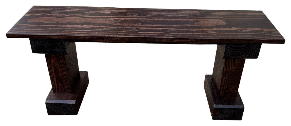 Red Mahogany Wyoming Bench, 30 Inches