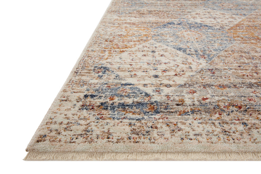 Loloi II Sorrento Ivory/Multi 6'7"x9'10" Area Rug