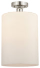 Innovations 616-1F-SN-G111-L 1 Light Semi-Flush Mount, Brushed Satin Nickel
