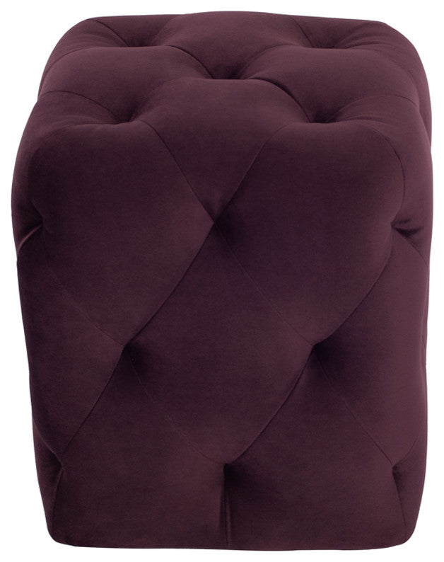 Tufty Mulberry Fabric Sofa Ottoman, HGSC428