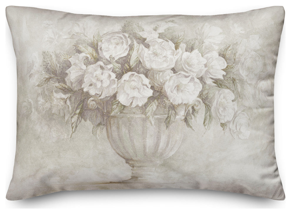French Country Florals 14"x20" Spun Poly Pillow