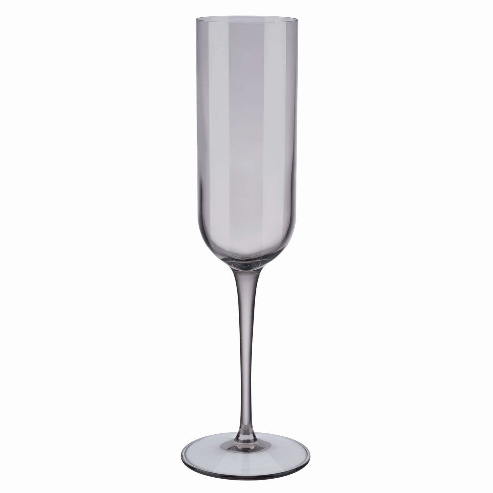 Fuum Champagne Flute Glasses Set of 4, Fungi